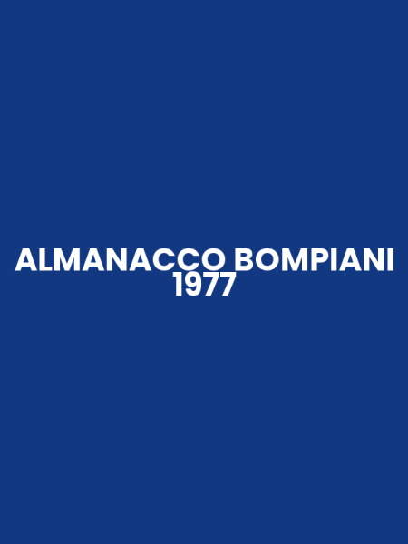 ALMANACCO BOMPIANI 1977