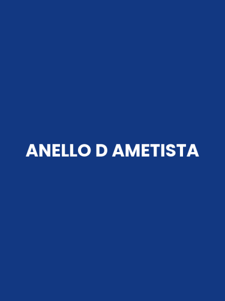 ANELLO D AMETISTA
