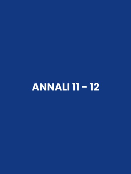 ANNALI 11 - 12