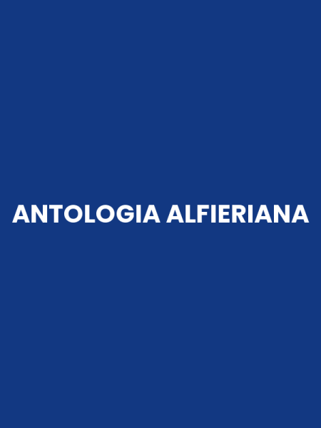 ANTOLOGIA ALFIERIANA