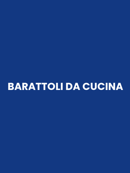 BARATTOLI DA CUCINA