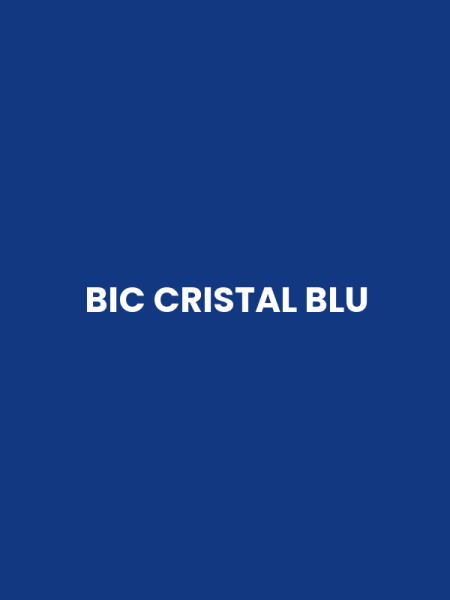 BIC CRISTAL BLU