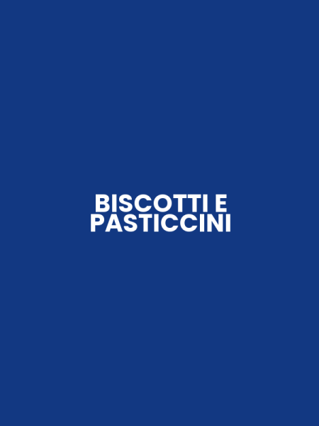 BISCOTTI E PASTICCINI