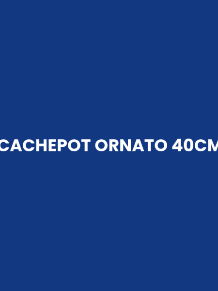 CACHEPOT ORNATO 40CM