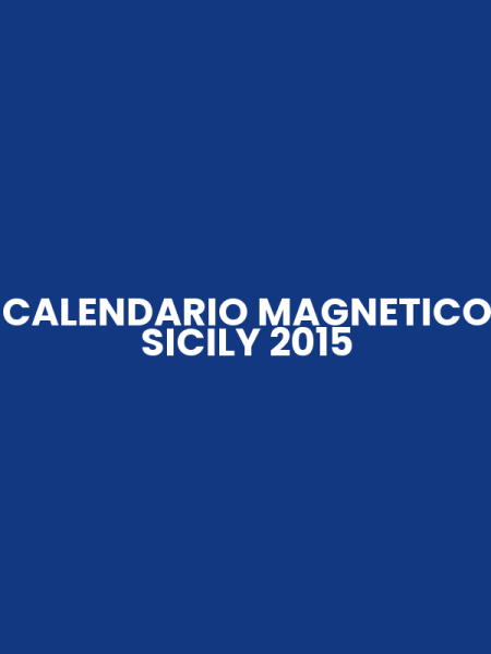CALENDARIO MAGNETICO SICILY 2015