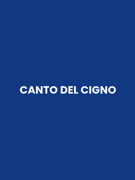 CANTO DEL CIGNO