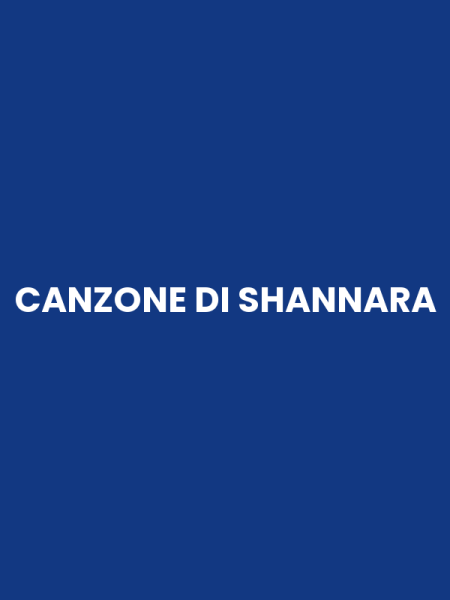 CANZONE DI SHANNARA