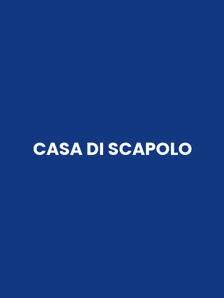 CASA DI SCAPOLO