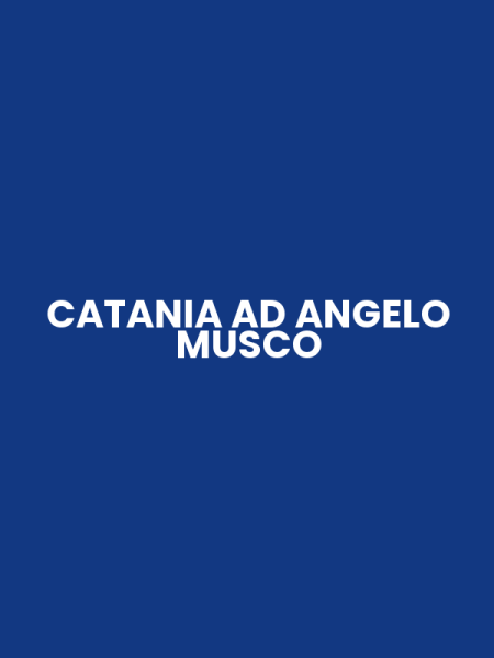 CATANIA AD ANGELO MUSCO