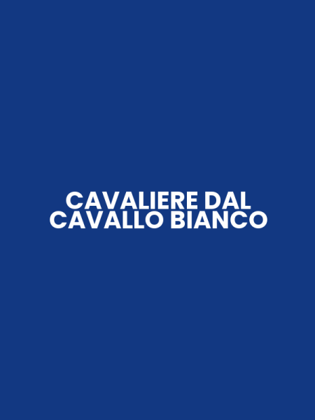 CAVALIERE DAL CAVALLO BIANCO