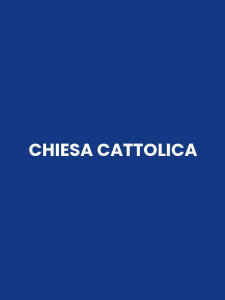 CHIESA CATTOLICA