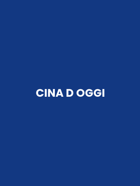 CINA D OGGI