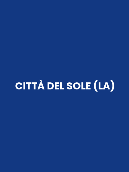 CITTÀ DEL SOLE (LA)
