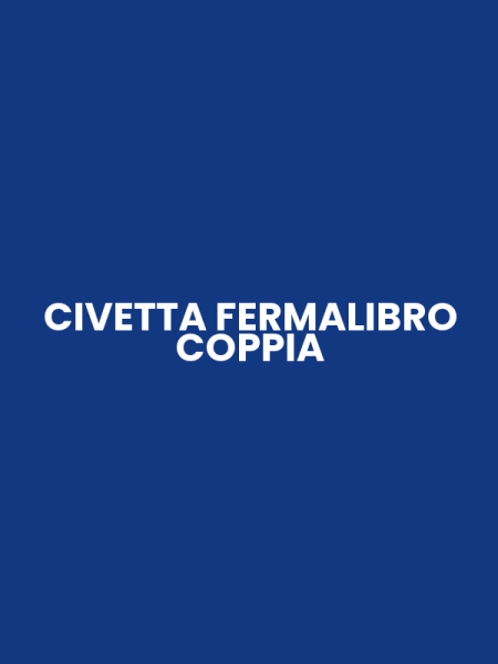 CIVETTA FERMALIBRO COPPIA