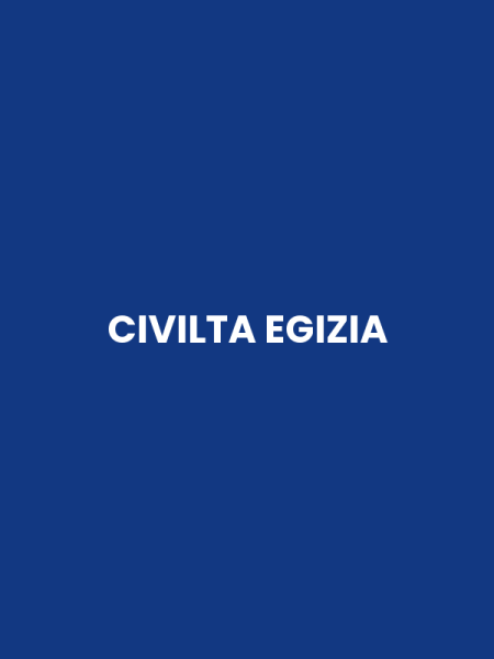 CIVILTA EGIZIA