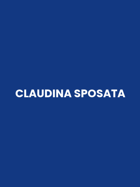 CLAUDINA SPOSATA