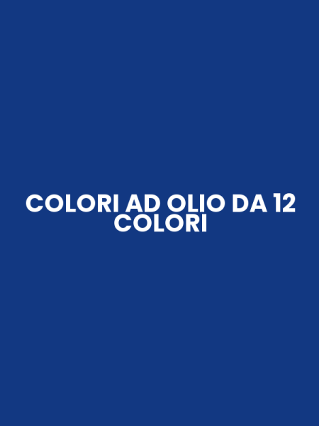 COLORI AD OLIO DA 12 COLORI