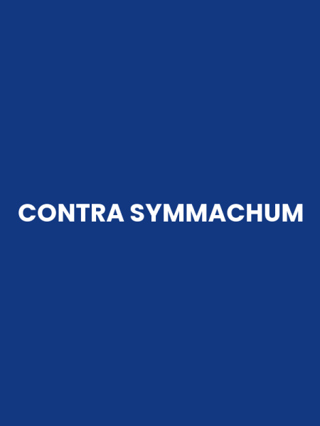 CONTRA SYMMACHUM