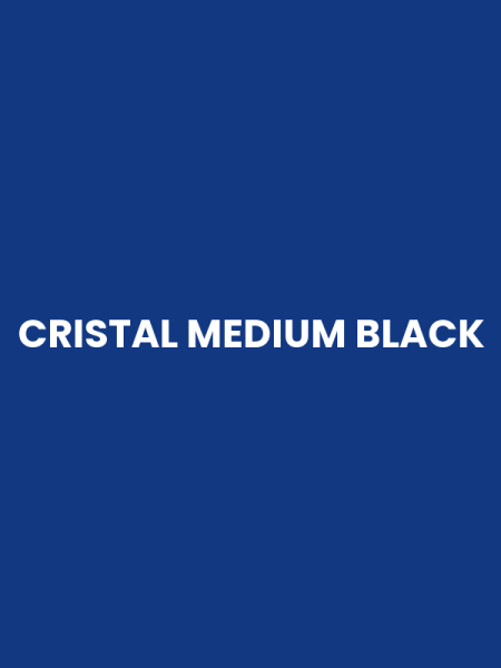 CRISTAL MEDIUM BLACK