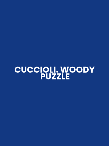 CUCCIOLI. WOODY PUZZLE