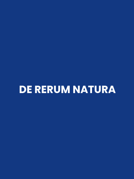 DE RERUM NATURA