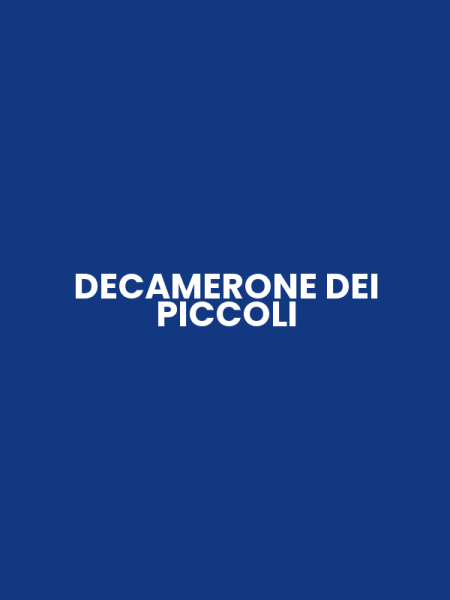 DECAMERONE DEI PICCOLI