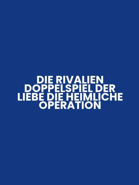 DIE RIVALIEN DOPPELSPIEL DER LIEBE DIE HEIMLICHE OPERATION