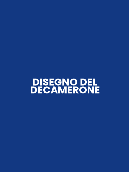 DISEGNO DEL DECAMERONE