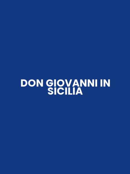 DON GIOVANNI IN SICILIA
