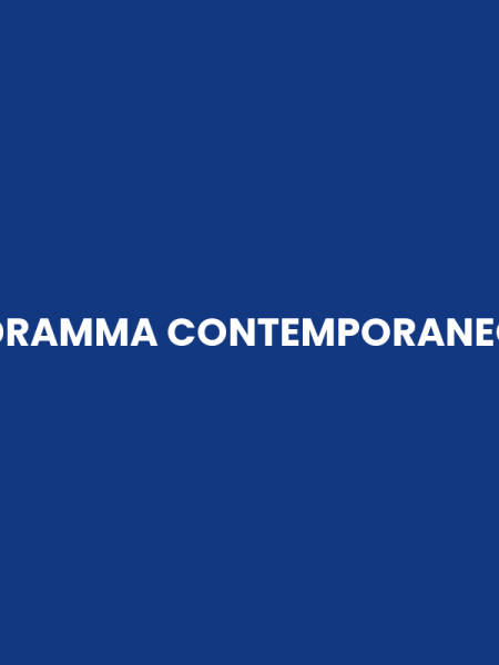 DRAMMA CONTEMPORANEO
