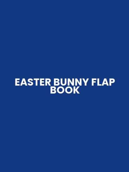 EASTER BUNNY FLAP BOOK