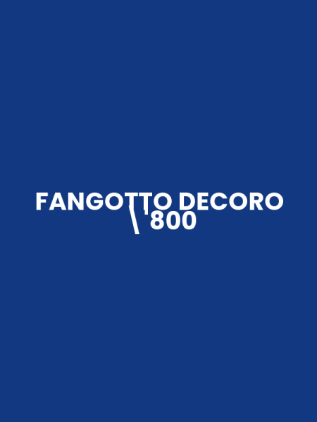 FANGOTTO DECORO '800