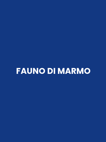 FAUNO DI MARMO