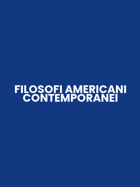 FILOSOFI AMERICANI CONTEMPORANEI