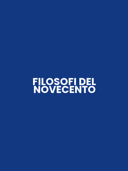 FILOSOFI DEL NOVECENTO