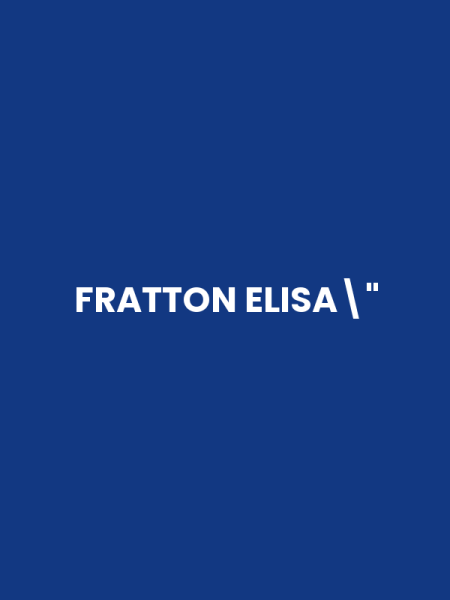 FRATTON ELISA"