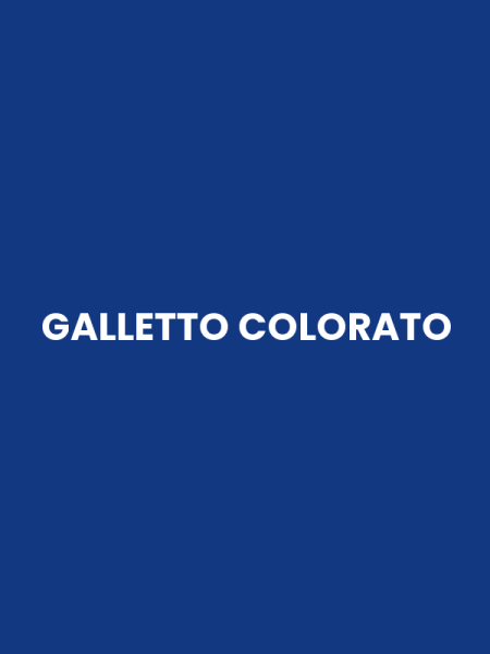 GALLETTO COLORATO