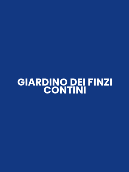 GIARDINO DEI FINZI CONTINI