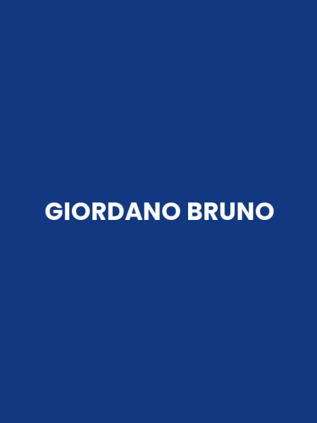 GIORDANO BRUNO
