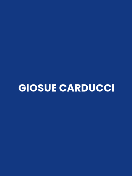 GIOSUE CARDUCCI