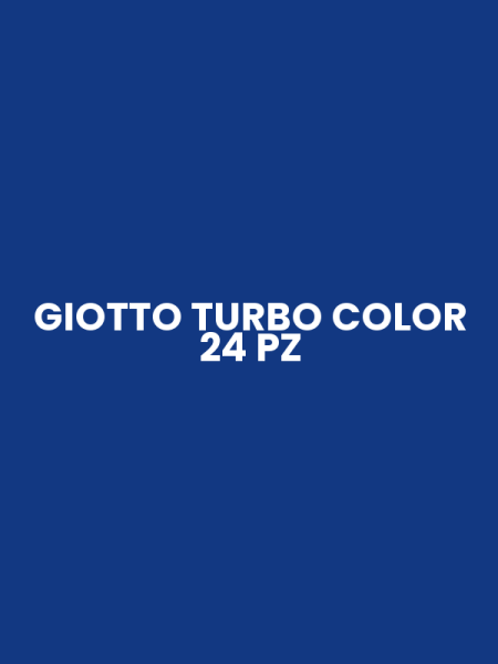 GIOTTO TURBO COLOR 24 PZ