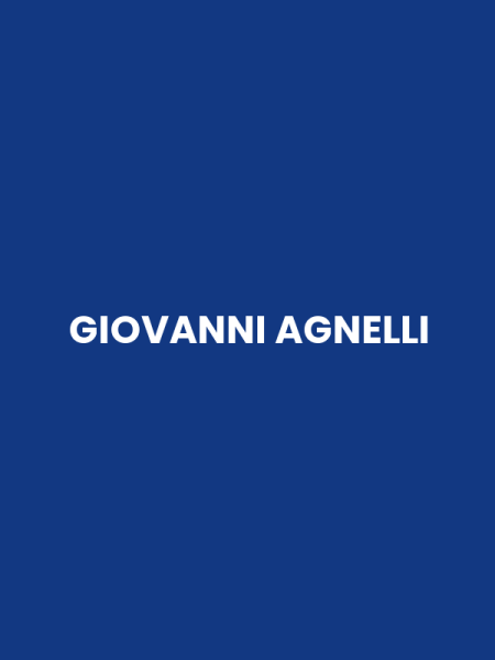 GIOVANNI AGNELLI