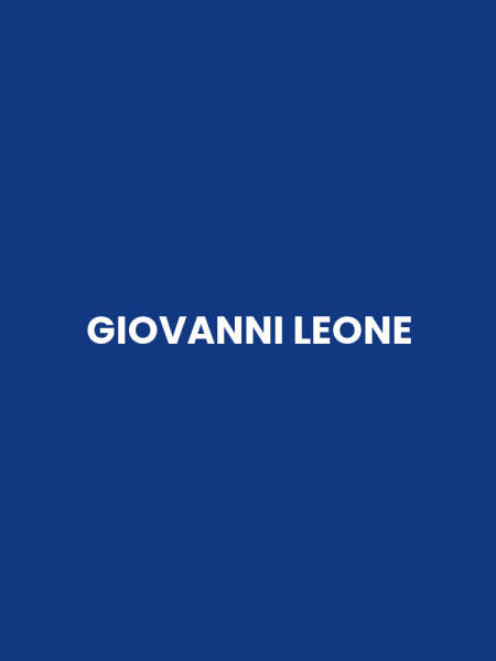GIOVANNI LEONE