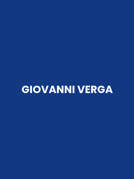 GIOVANNI VERGA