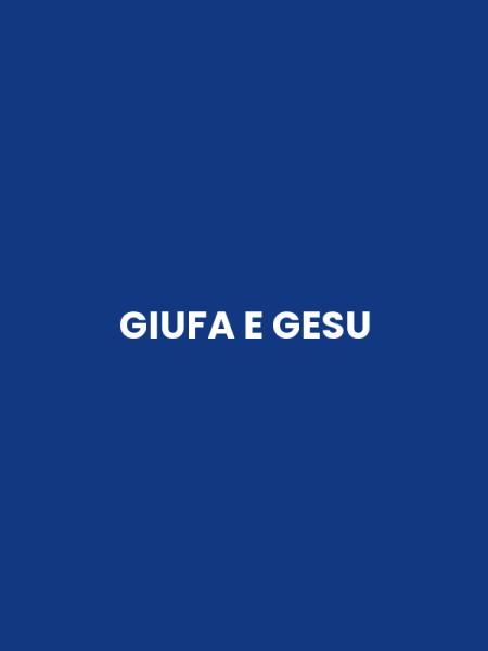 GIUFA E GESU