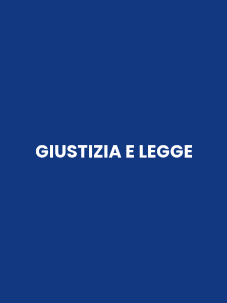 GIUSTIZIA E LEGGE