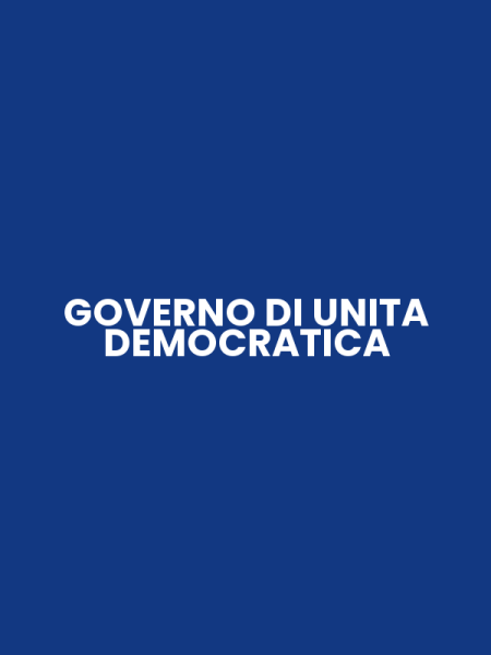 GOVERNO DI UNITA DEMOCRATICA