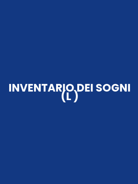 INVENTARIO DEI SOGNI (L )