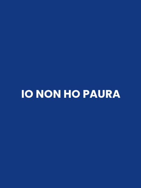 IO NON HO PAURA