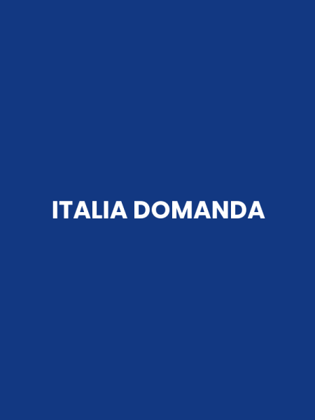 ITALIA DOMANDA